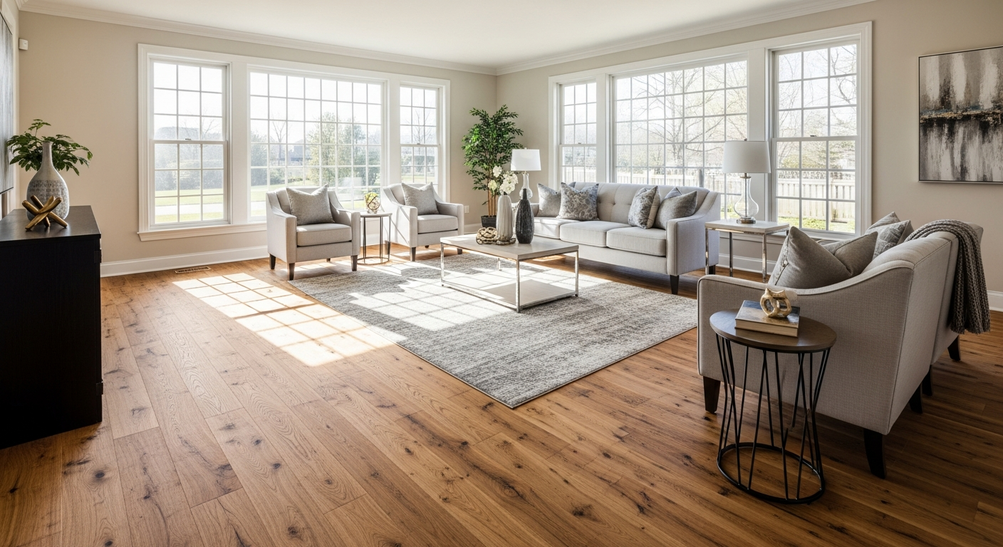 Flooring project in Travelers Rest, SC by Four Seasons Building & Remodeling