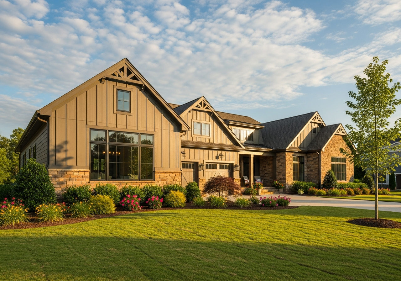 Custom Home Building project in Fountain Inn, SC by Four Seasons Building & Remodeling