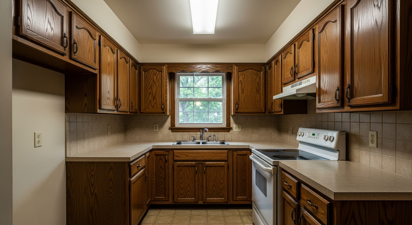 Before: Chef's Dream Kitchen Expansion