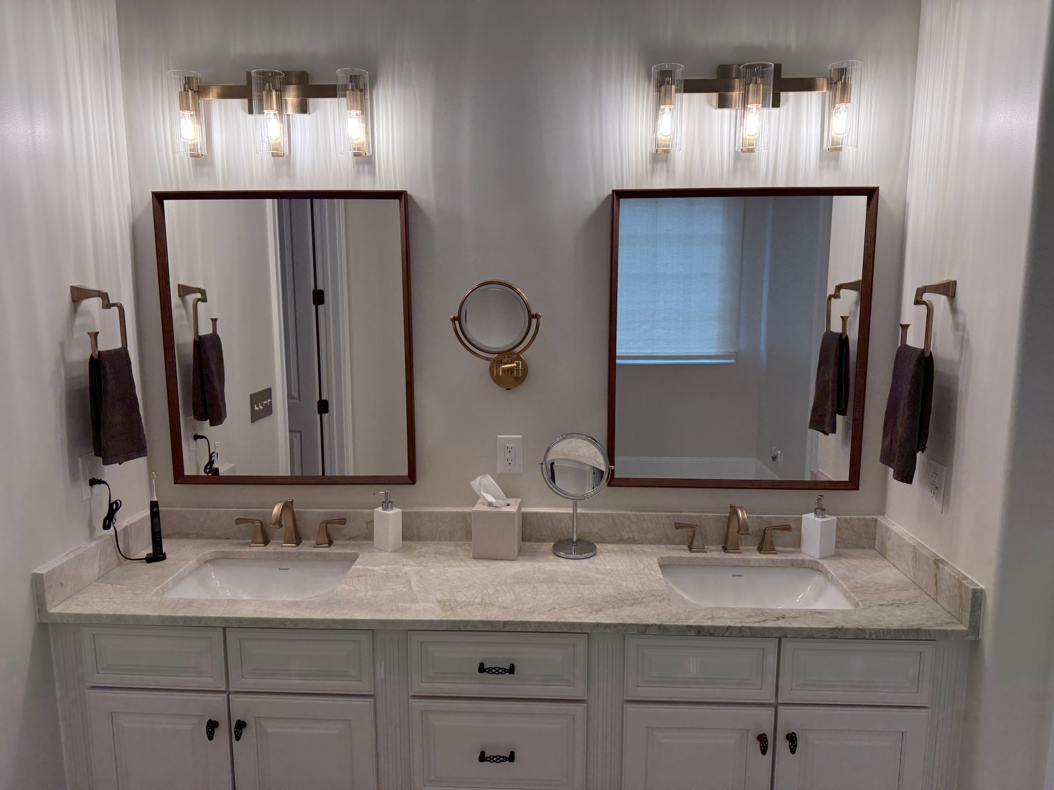 Cave-Style Walk-In Shower with Schluter Waterproofing in Greer, SC