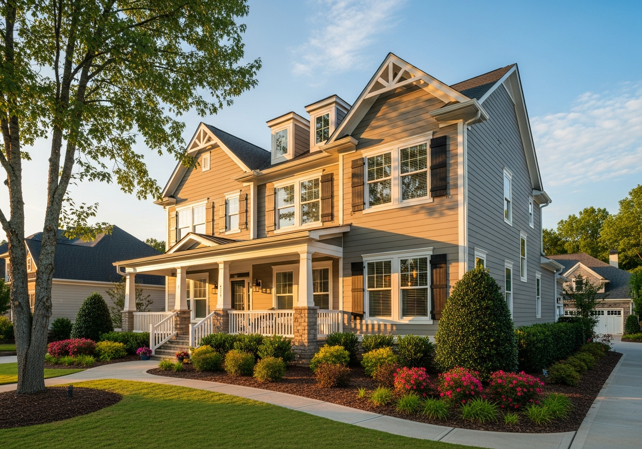 Siding project in Travelers Rest, SC by Four Seasons Building & Remodeling