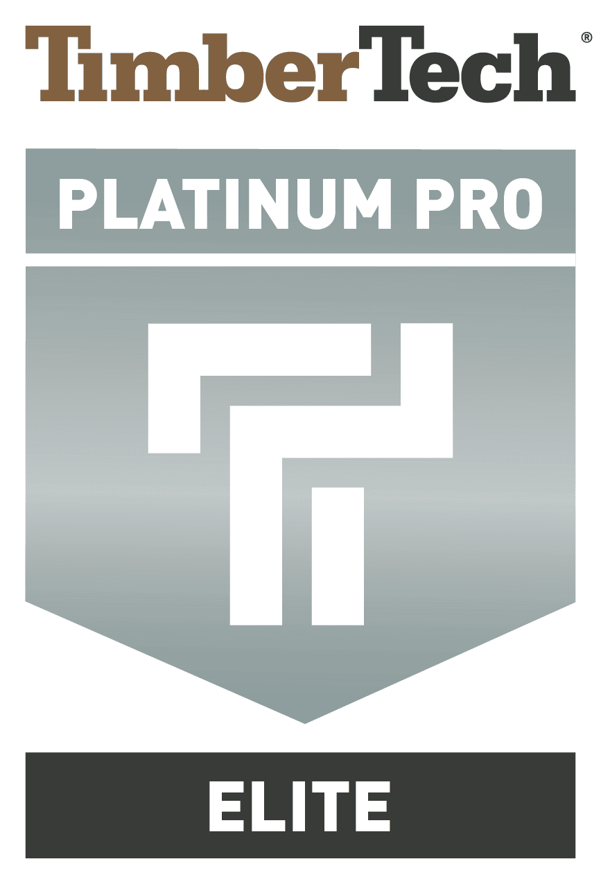 TimberTech Platinum Pro Elite contractor badge